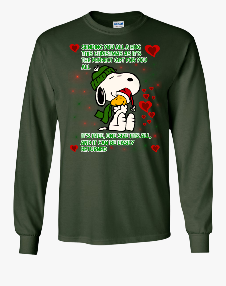 Free Christmas Hugs Sweater Clipart , Png Download - T-shirt, Transparent Clipart
