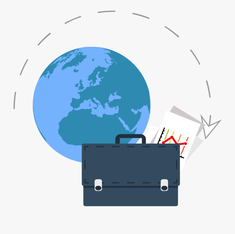 Vector Global Tourism Creative Creative 1181*1181 Transprent - Globe Clipart Europe, Transparent Clipart