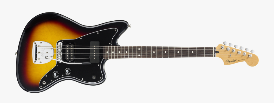 Fender Blacktop Jazzmaster Sunburst, Transparent Clipart