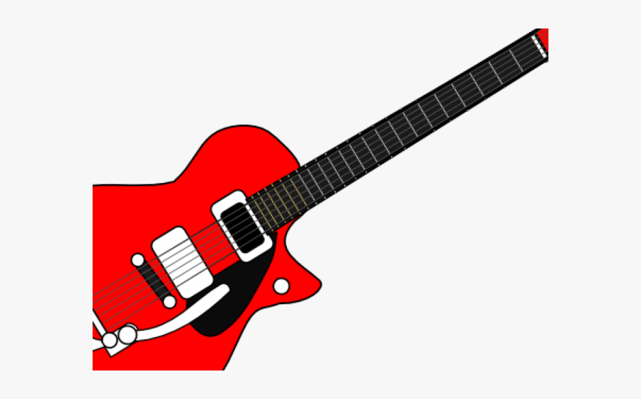 Electric Guitar Clipart, Transparent Clipart