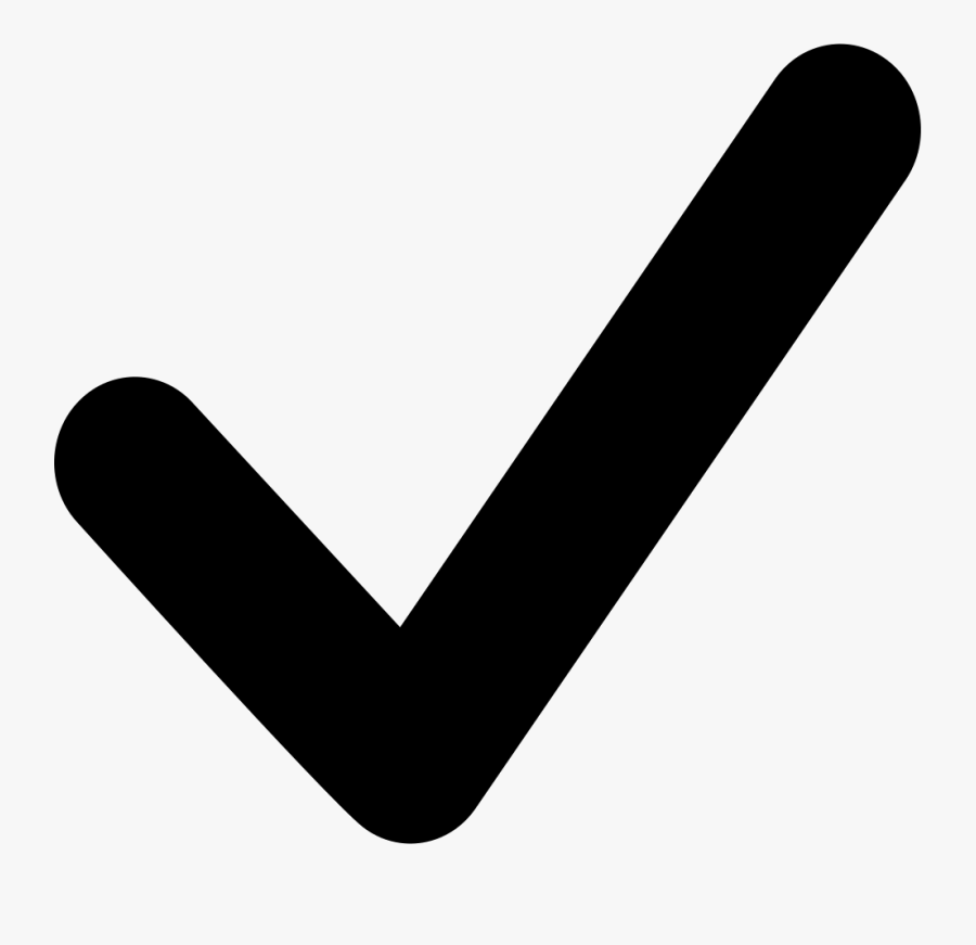 Svg Checkmark Rounded - Confirm Icon Png, Transparent Clipart