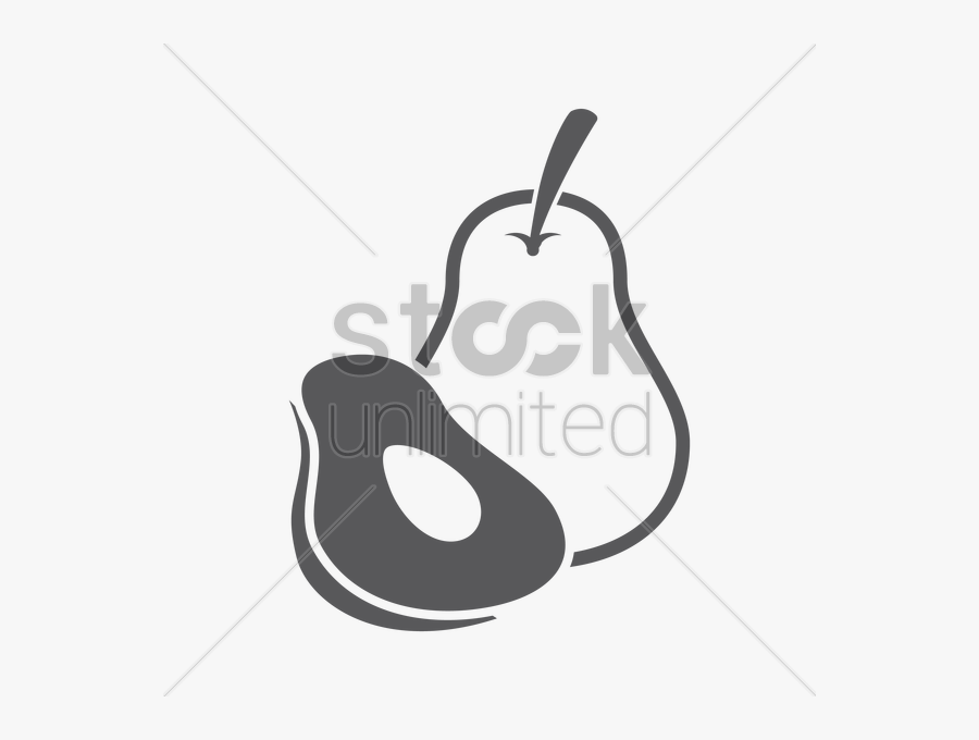 Avocado - Illustration, Transparent Clipart