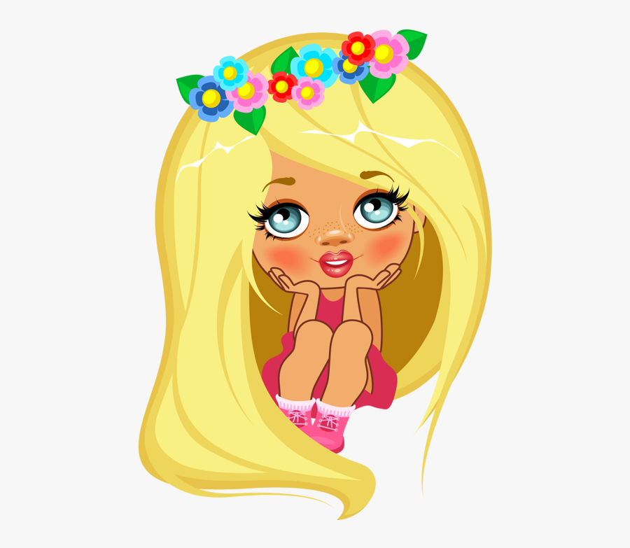 Hear Clipart Girl - Girl, Transparent Clipart