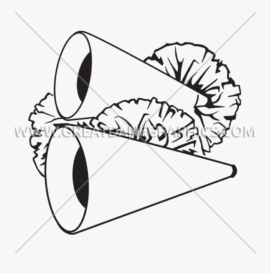 Cheer Drawing Sketch Transparent - Cheer Sketch, Transparent Clipart
