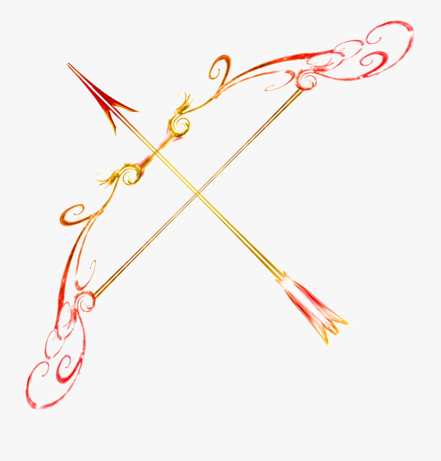 Target Bow And Crossbow Strongest Bow And Arrow - Cupids Bow And Arrow, Transparent Clipart