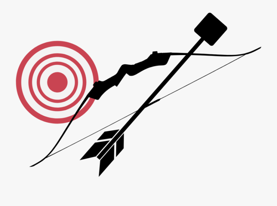 Indoor Bow And Arrow Icon, Transparent Clipart