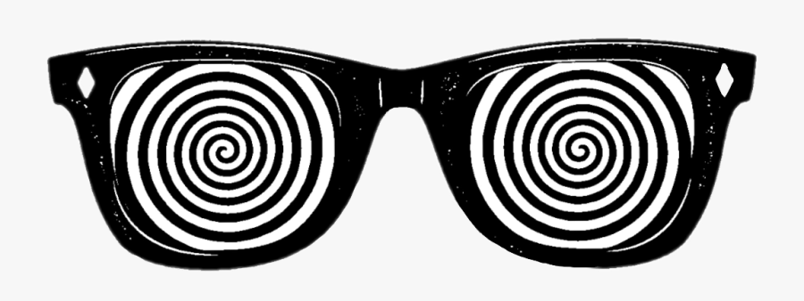 #xrayspecs #glasses #hypnotic #wayfarer #retro#freetoedit - Hypnotic Glasses Clipart, Transparent Clipart