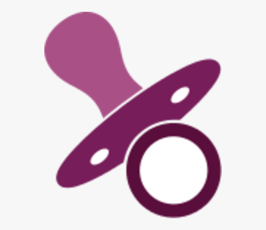 Baby Pacifier Clip Art - Pacifier Baby Silhouette Transparent, Transparent Clipart