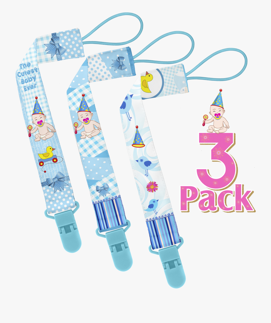 Kiddos Art Pacifier Clip, Transparent Clipart