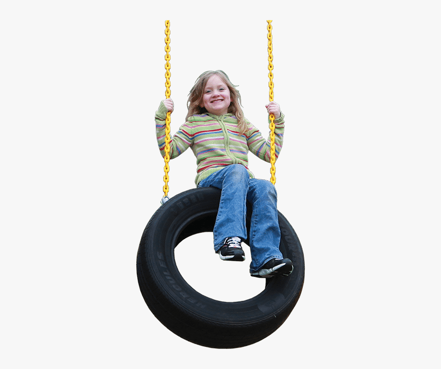 Swing Car Tire Snow Chains - Tire Swing Png, Transparent Clipart