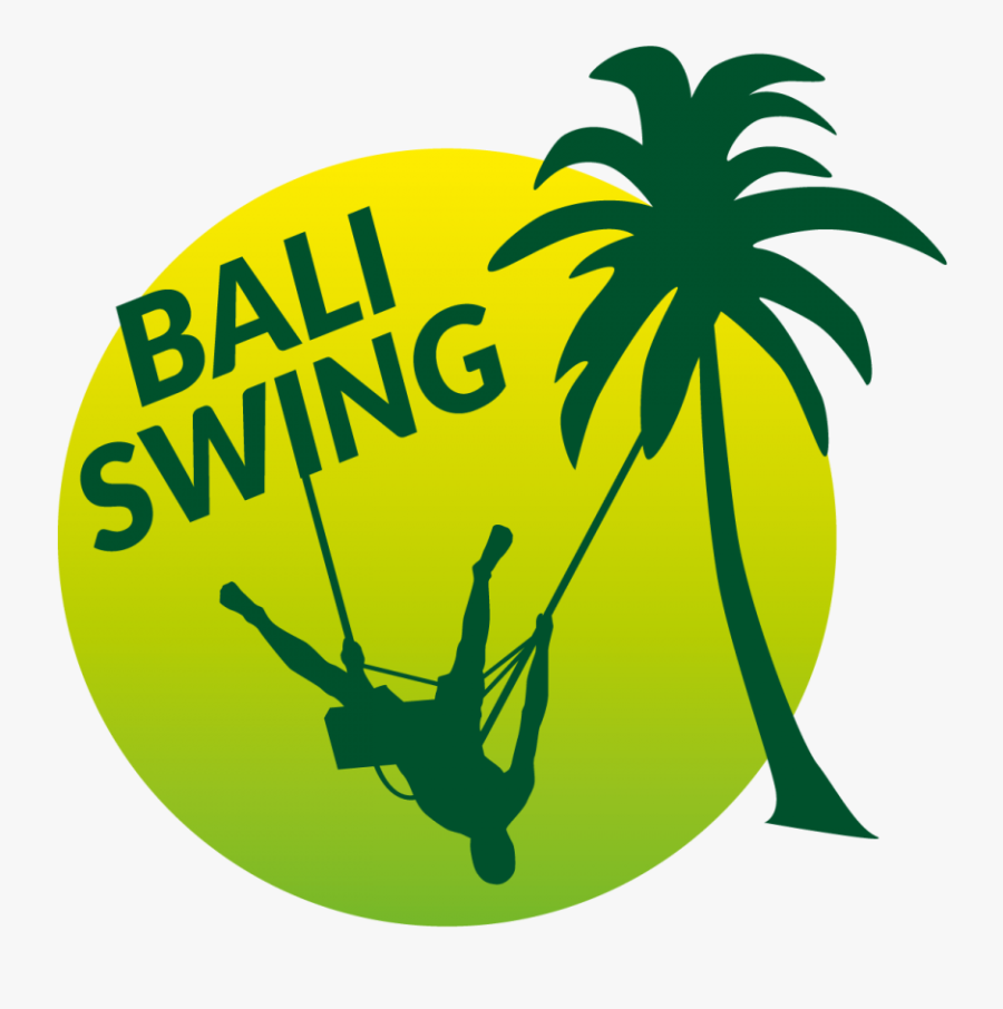 Tree Swing Tire Green Fun Play Png Image - Bali Swing Logo, Transparent Clipart