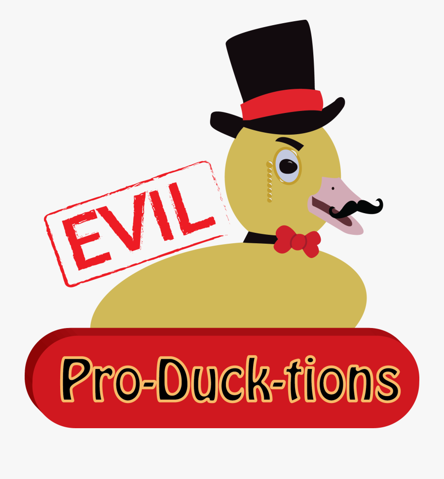 Evil Pro Duck Tions Is A Group I Formed With Other - Cartoon, Transparent Clipart