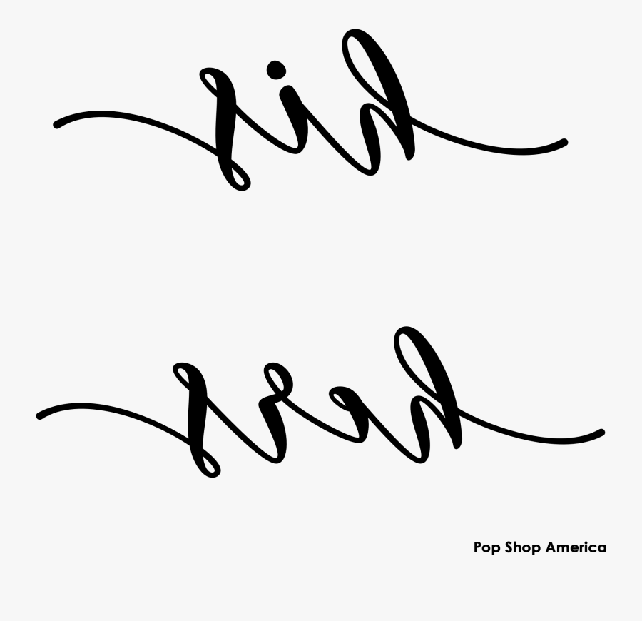 Full Size His Hers Diy Catnip Planter Printable - Calligraphy , Free