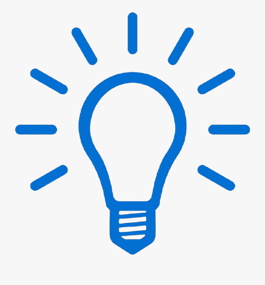 Nivek Studios About Us - Question Mark Light Bulb, Transparent Clipart