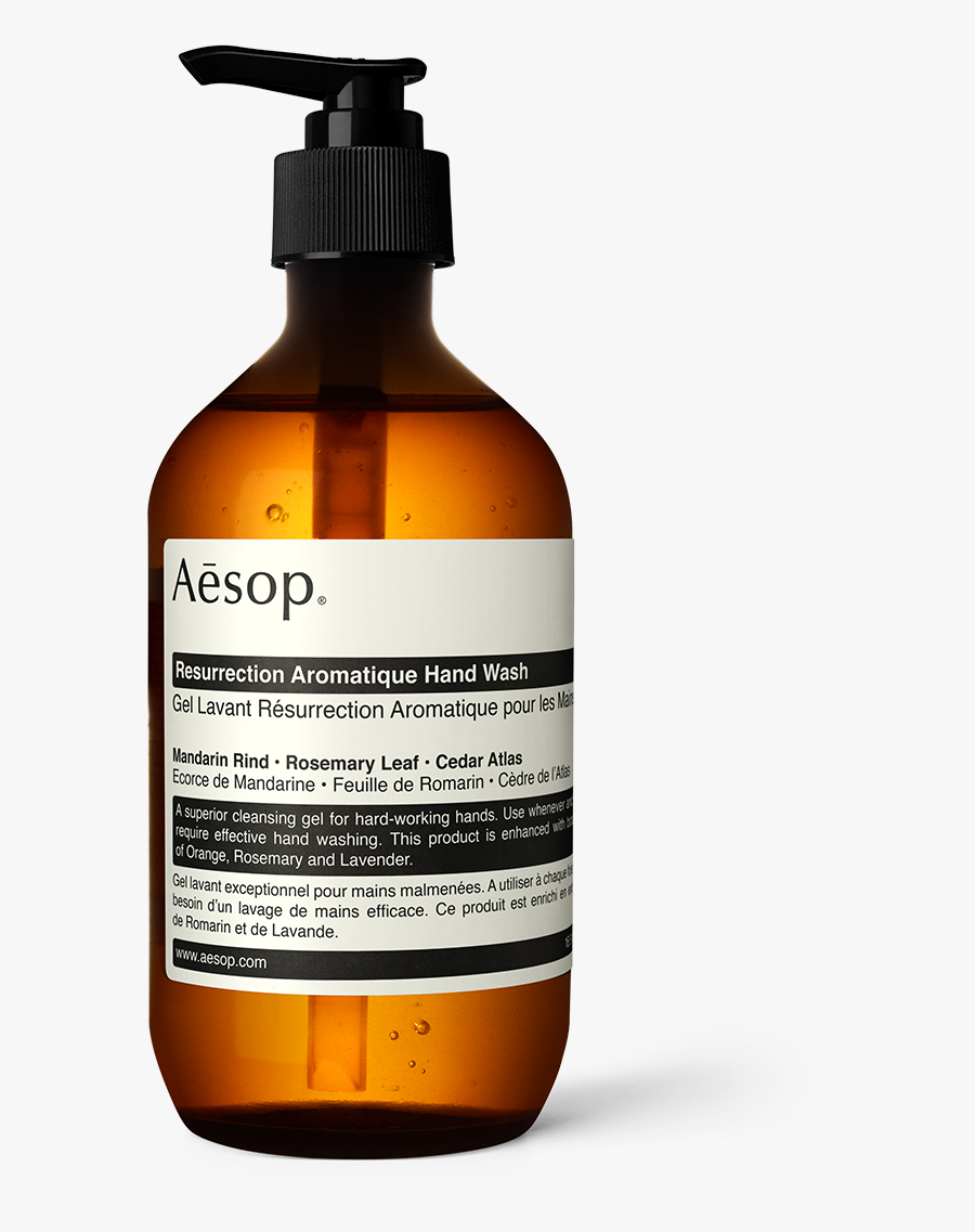 Aesop Geranium Leaf Body Cleanser Clipart , Png Download - Bottle, Transparent Clipart