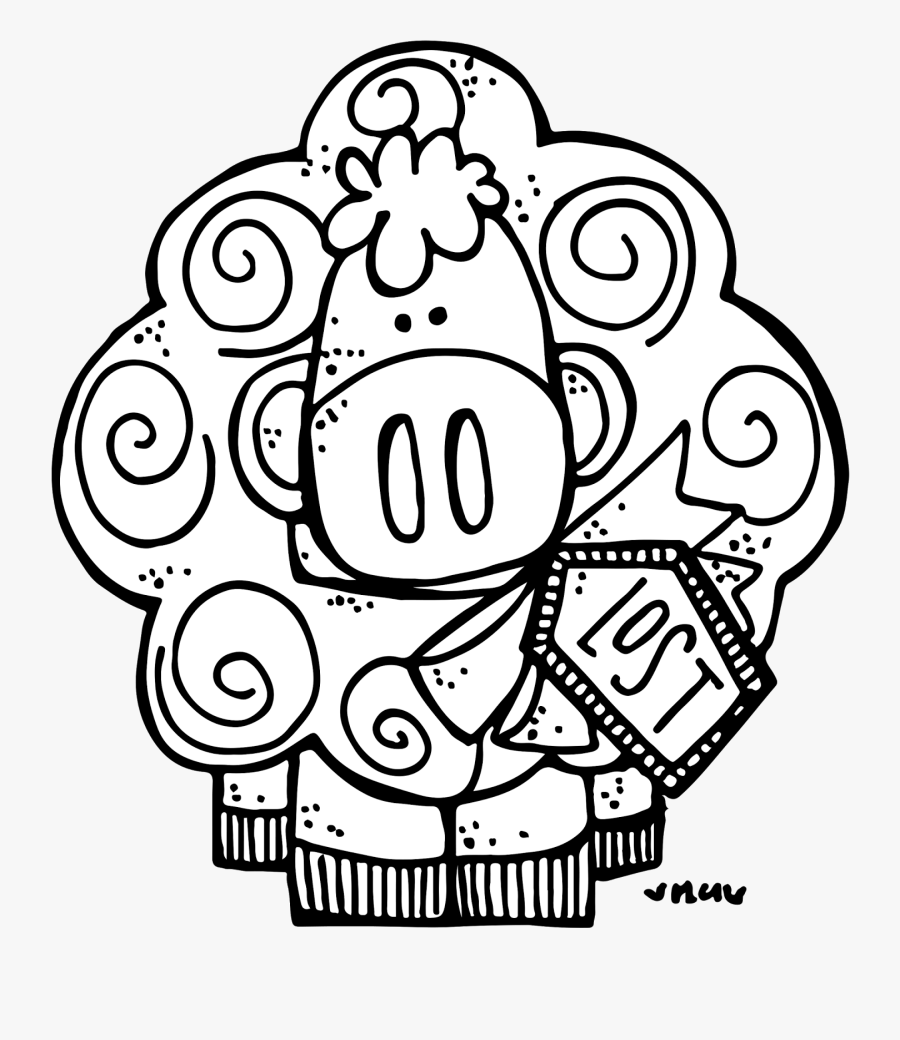 Melonheadz Sheep Clip Art, Transparent Clipart