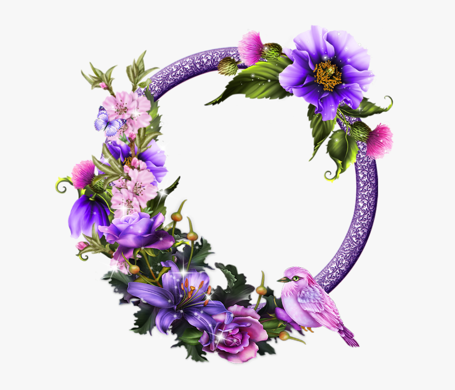 Tubes Cadres,png - Bouquet, Transparent Clipart