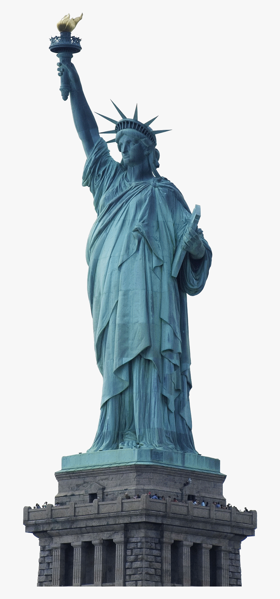 Statue Of Liberty Ellis Island Image Photograph - Statue Of Liberty, Transparent Clipart