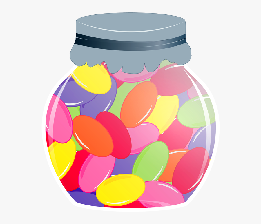Jar Of Jelly Beans Png Dixie Allan - Jar Of Sweets Clipart, Transparent Clipart