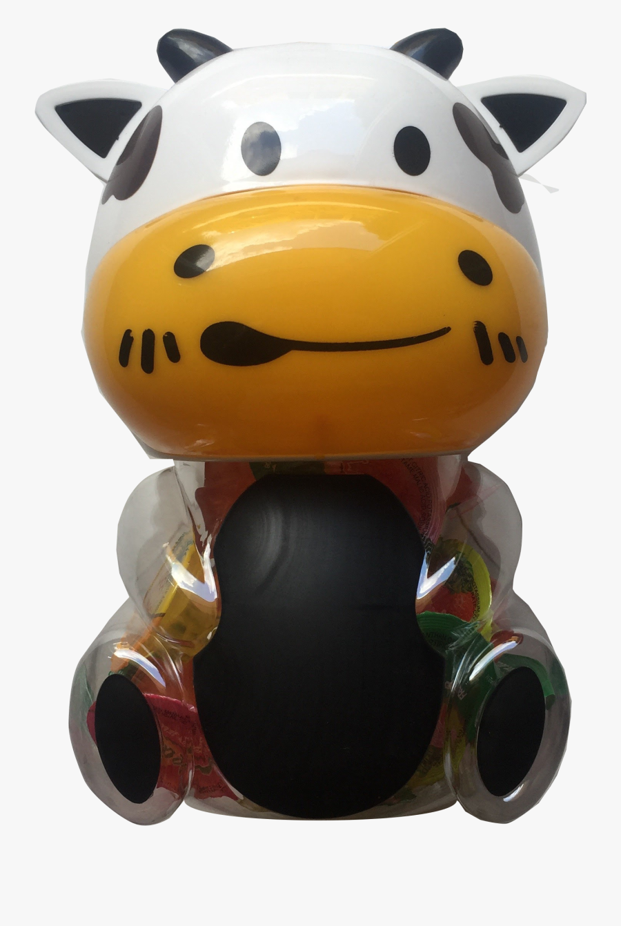 Cow Jelly Jar - Animal Figure, Transparent Clipart