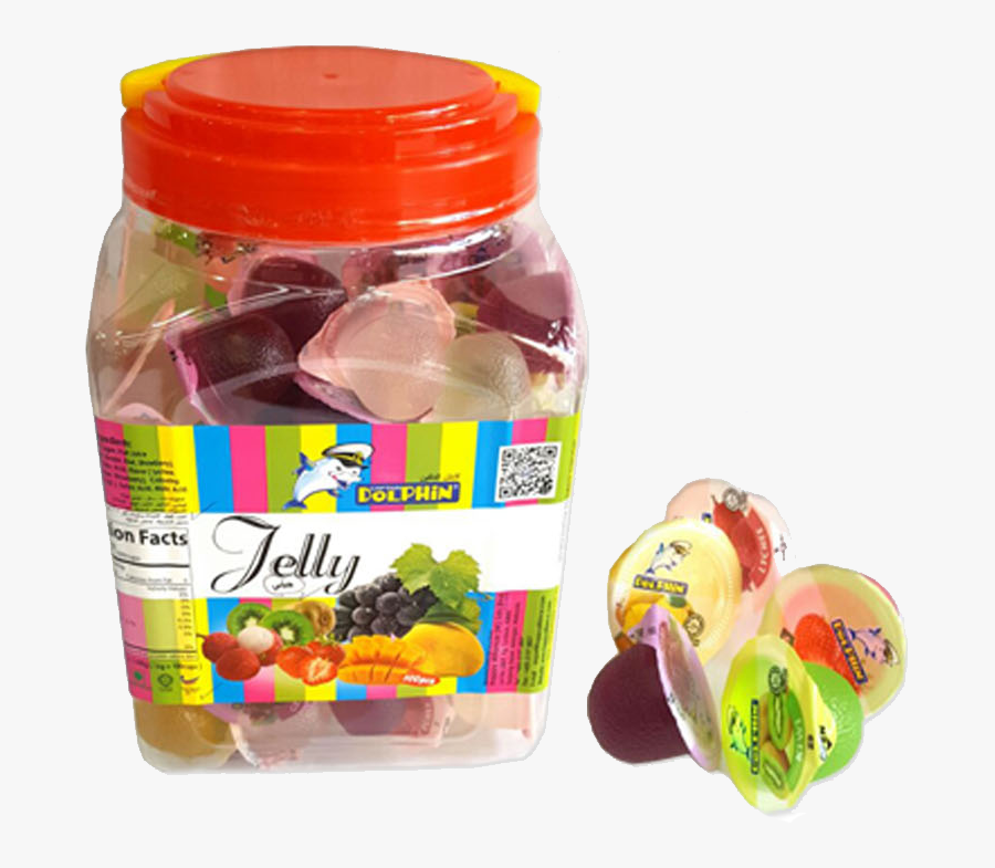 Transparent Jar Jelly - Dolphin Jelly, Transparent Clipart