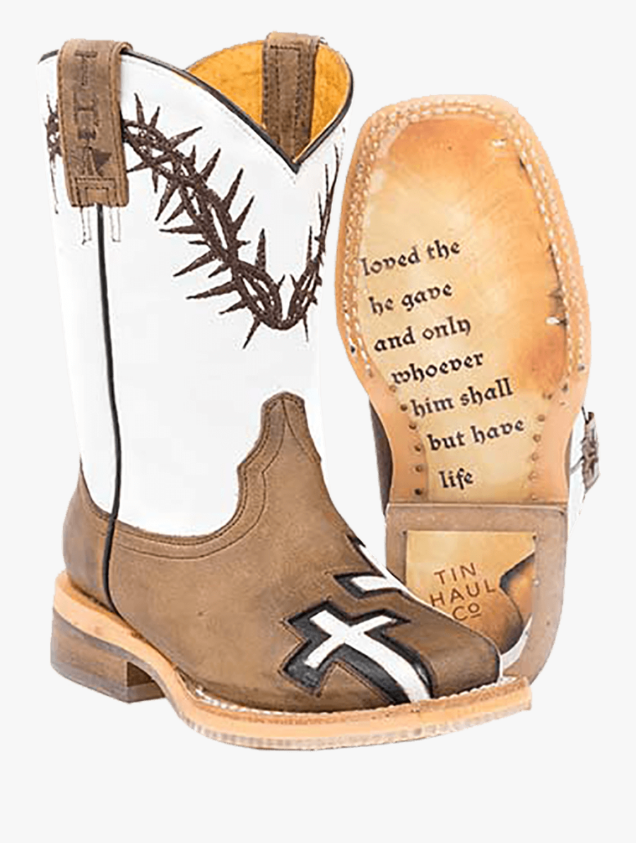 Transparent Cowboy Boot Png - Tin Haul Boots, Transparent Clipart