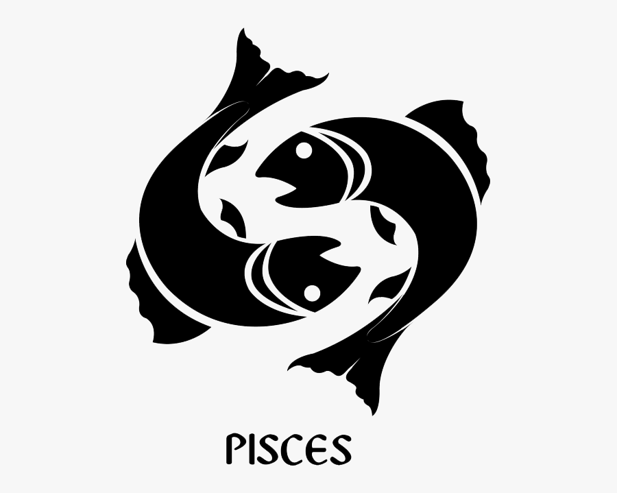 Pisces Png Pic - Pisces Zodiac Signs Symbols, Transparent Clipart