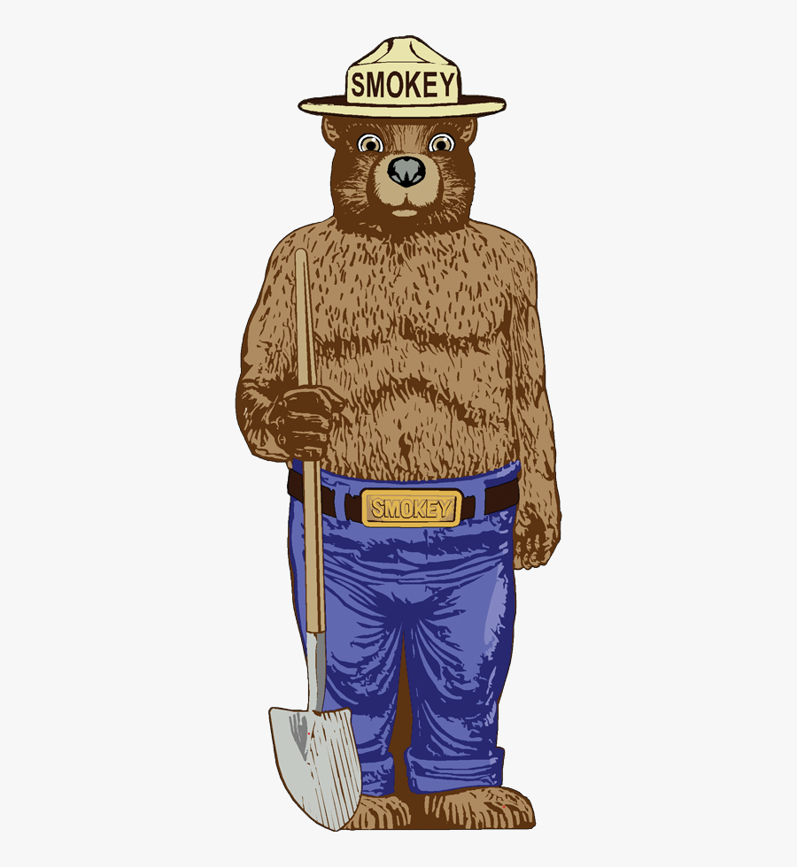 Smokey The Bear Png - Smokey The Bear Cut Out, Transparent Clipart