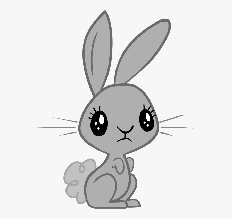 #mlp #mylittlepony #grey #rabbit #bunny #littlegirl - My Little Pony Bunny, Transparent Clipart
