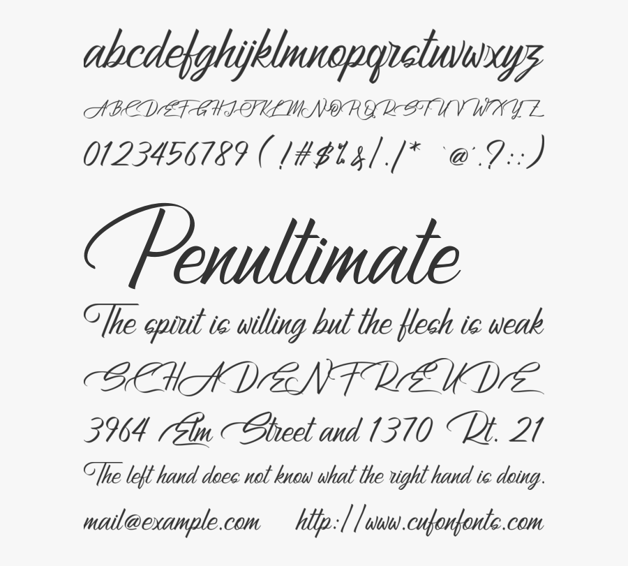 Transparent Neat Handwriting Clipart - Handwriting, Transparent Clipart