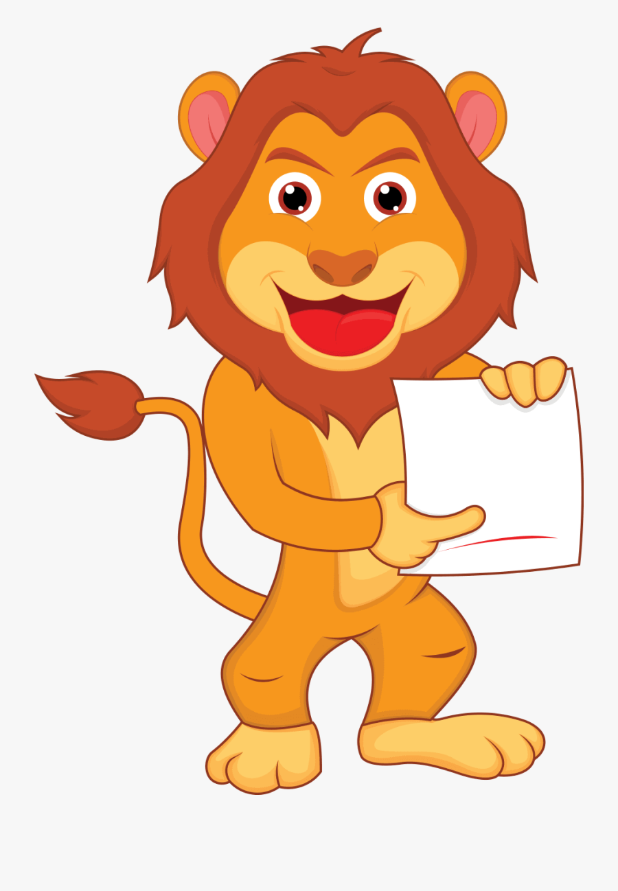 Participate Brainring Contest In - Cute Cartoon Lion Clipart, Transparent Clipart
