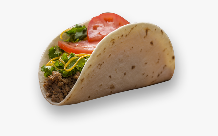 Taco Png - Soft Taco - Ground Beef Taco Png , Free Transparent Clipart