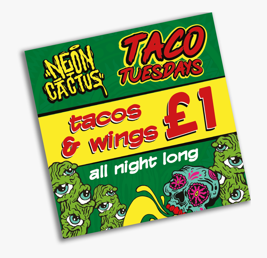 Neon Cactus, Transparent Clipart