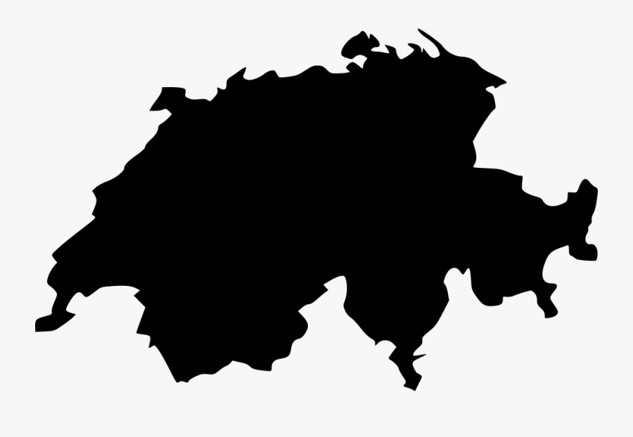 Switzerland Map Vector Clipart , Png Download - Switzerland Eu Referendum 2001, Transparent Clipart