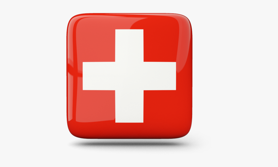 Switzerland Flag Png Transparent Images - Switzerland Post Stamp Png, Transparent Clipart
