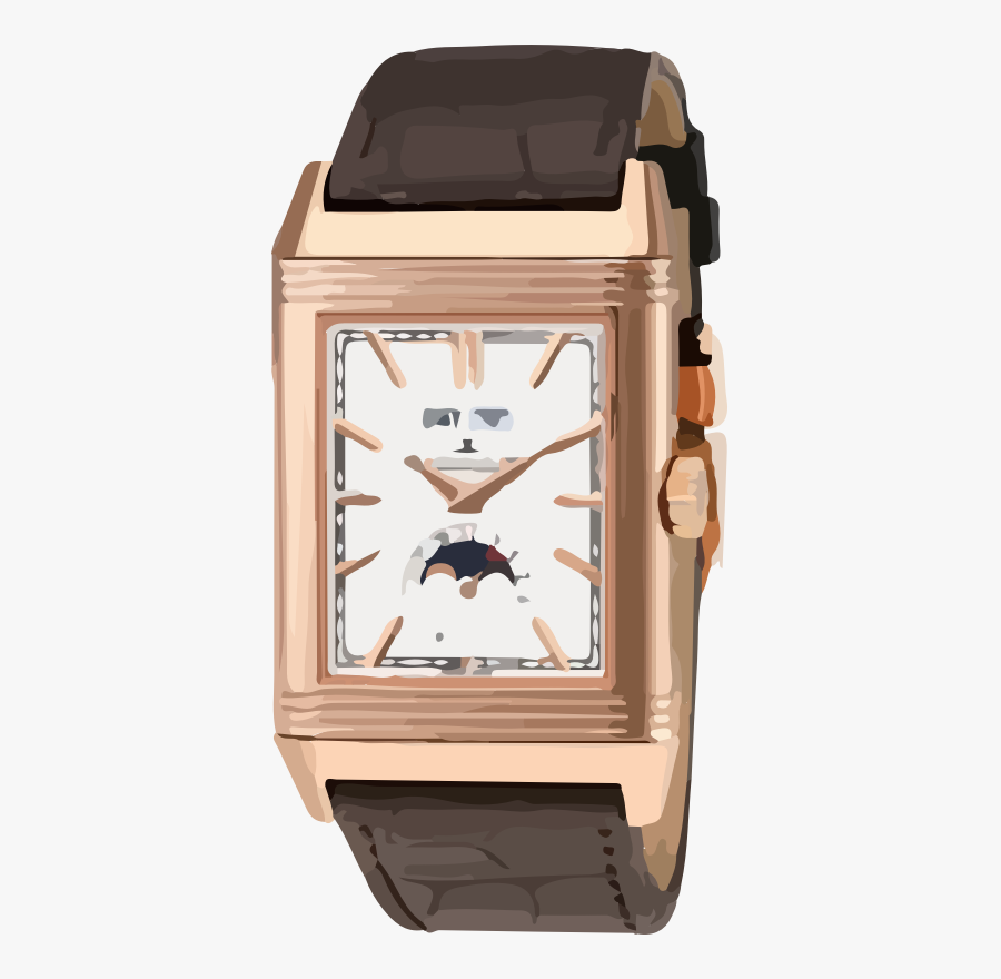 Vintage Classic Rose Gold Swiss Watch - Analog Watch, Transparent Clipart