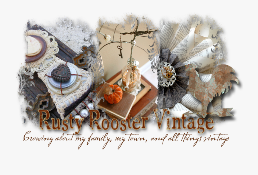 Rusty Rooster Vintage - Craft, Transparent Clipart