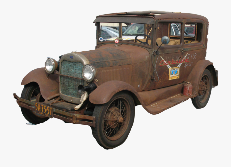Old Rusty Car Png - Png Files Of Old Cars, Transparent Clipart