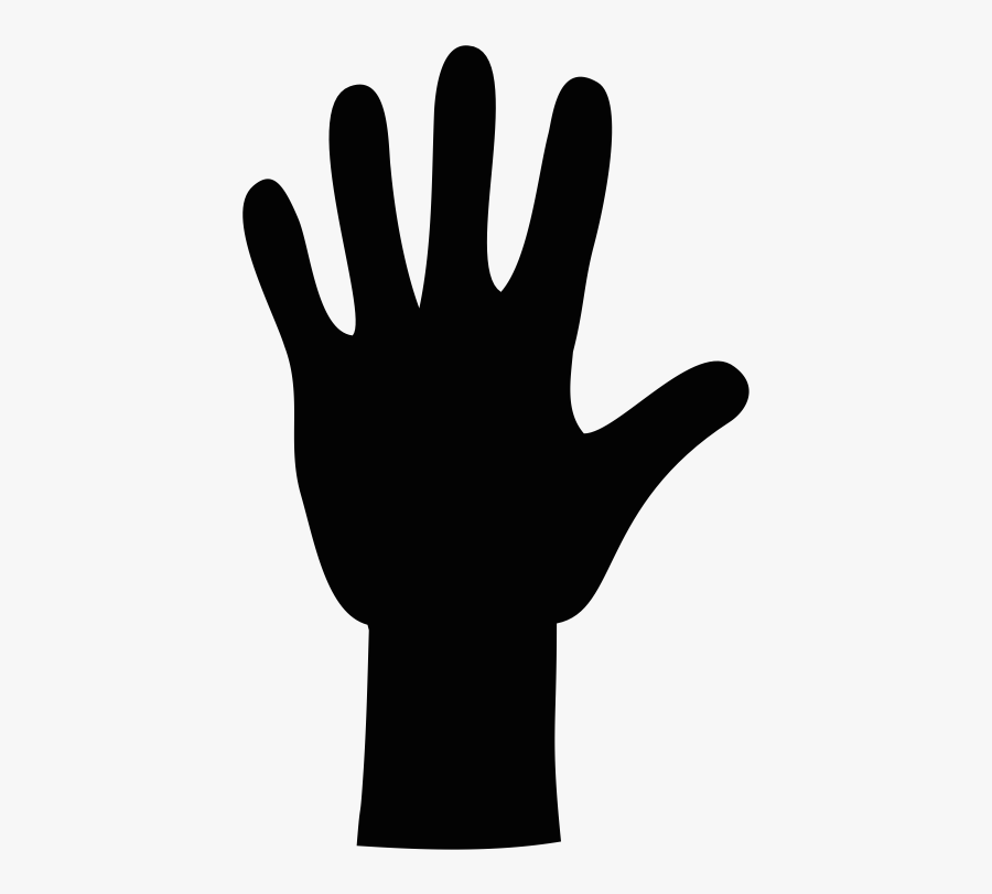 Current Volunteer Opportunities - Black Clip Art Hand, Transparent Clipart