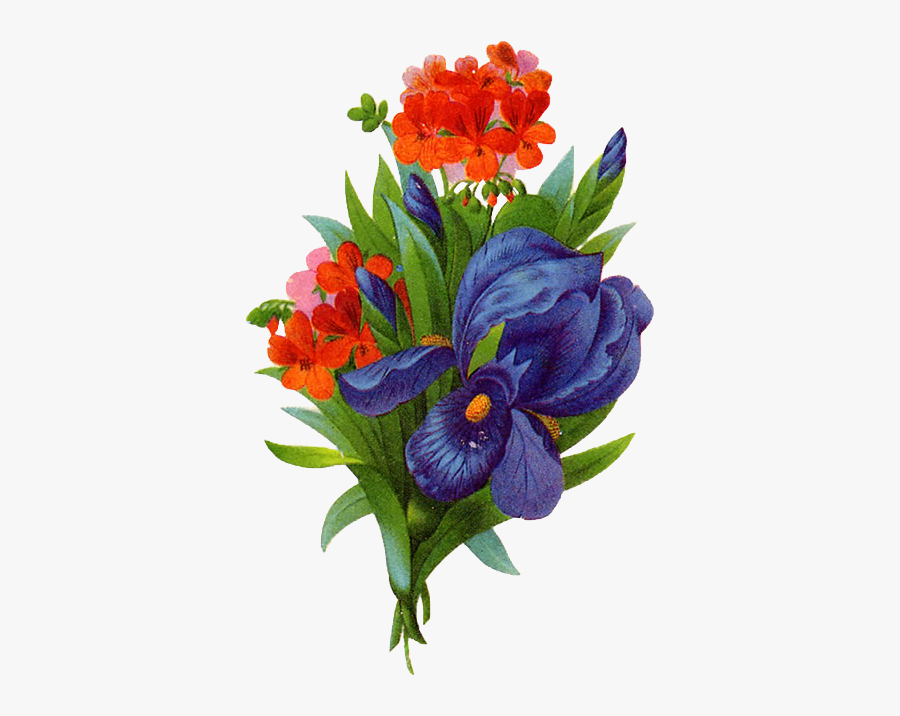 Transparent Clipart Image Bouque Png Image - 花 素材, Transparent Clipart
