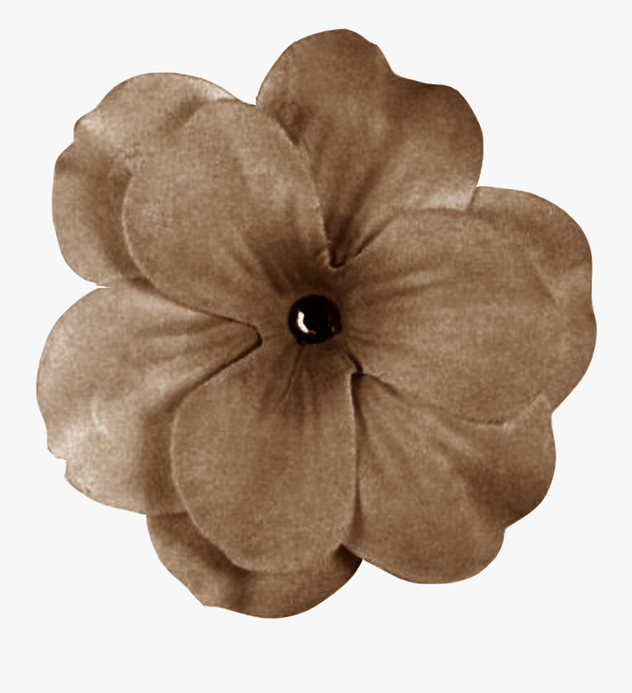 Brown Flower Png - Dark Red Flower Png, Transparent Clipart