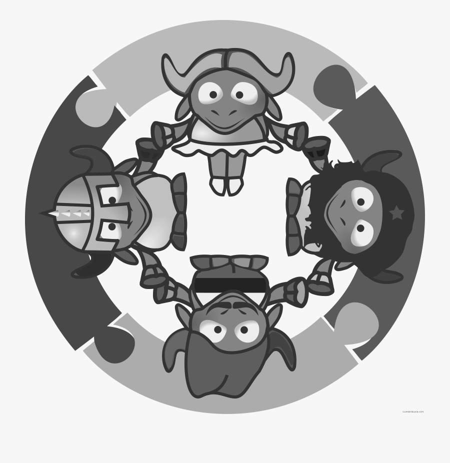 Gnu Animal Free On - Baby Gnu, Transparent Clipart