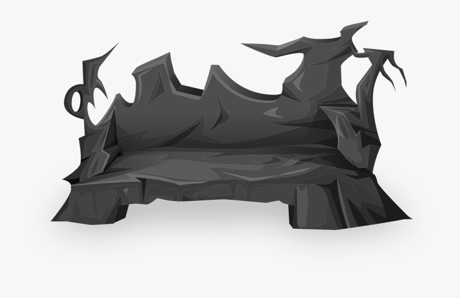 Spooky Bench, Transparent Clipart