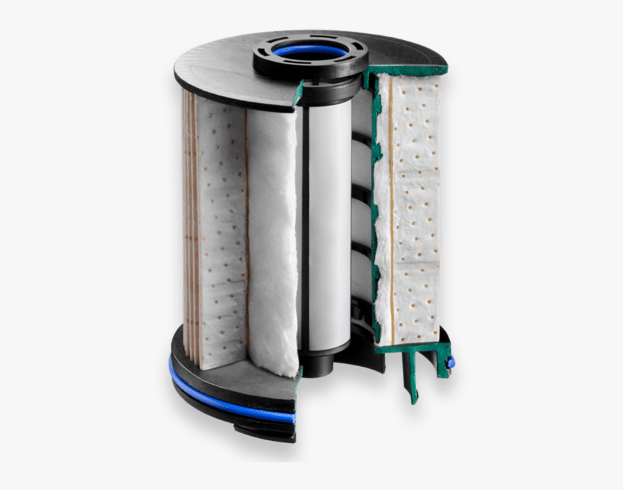 Fuel Filter Cross Section, Transparent Clipart
