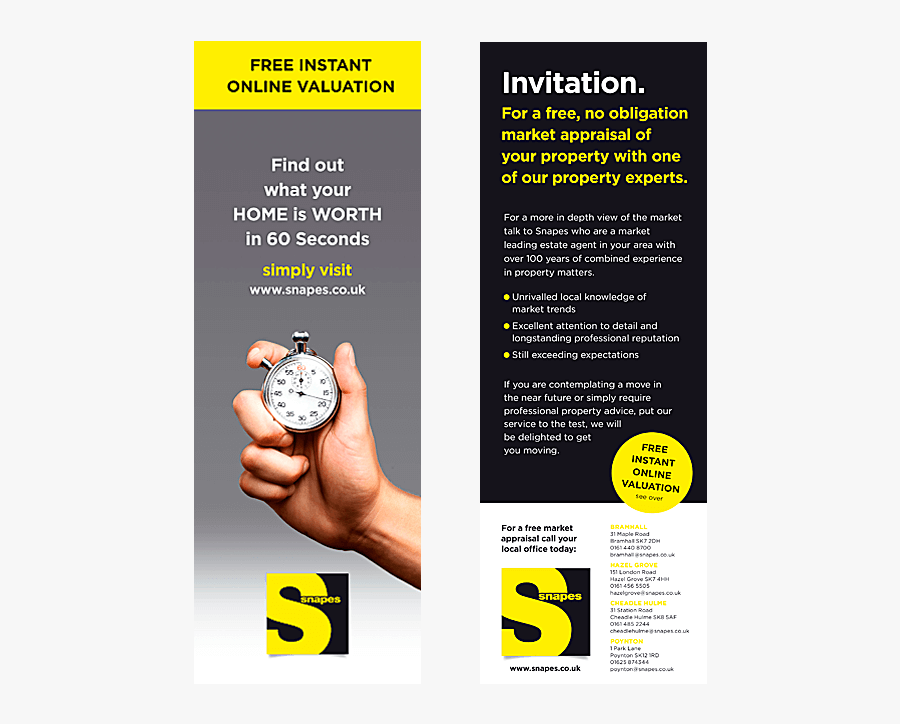 Clip Art Easter Service Flyer - Property Market Appraisal Flyer, Transparent Clipart