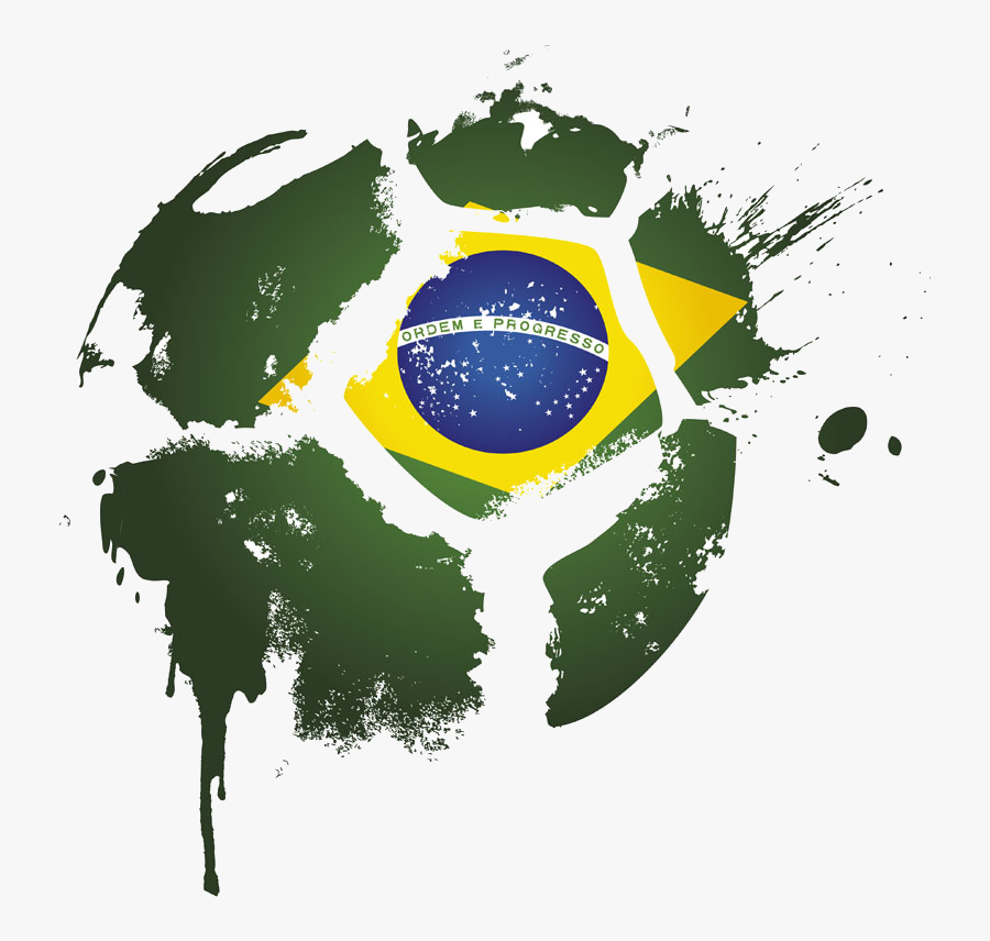 Brazil Logo National Football Team Free Png Hq Clipart - Brazil Football Team Logo Png, Transparent Clipart
