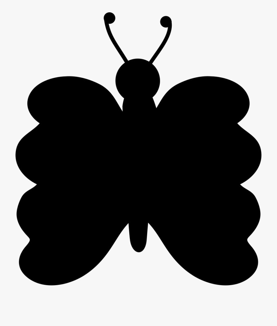 Symmetrical Shape From Top - Butterfly Hd Shape Png, Transparent Clipart