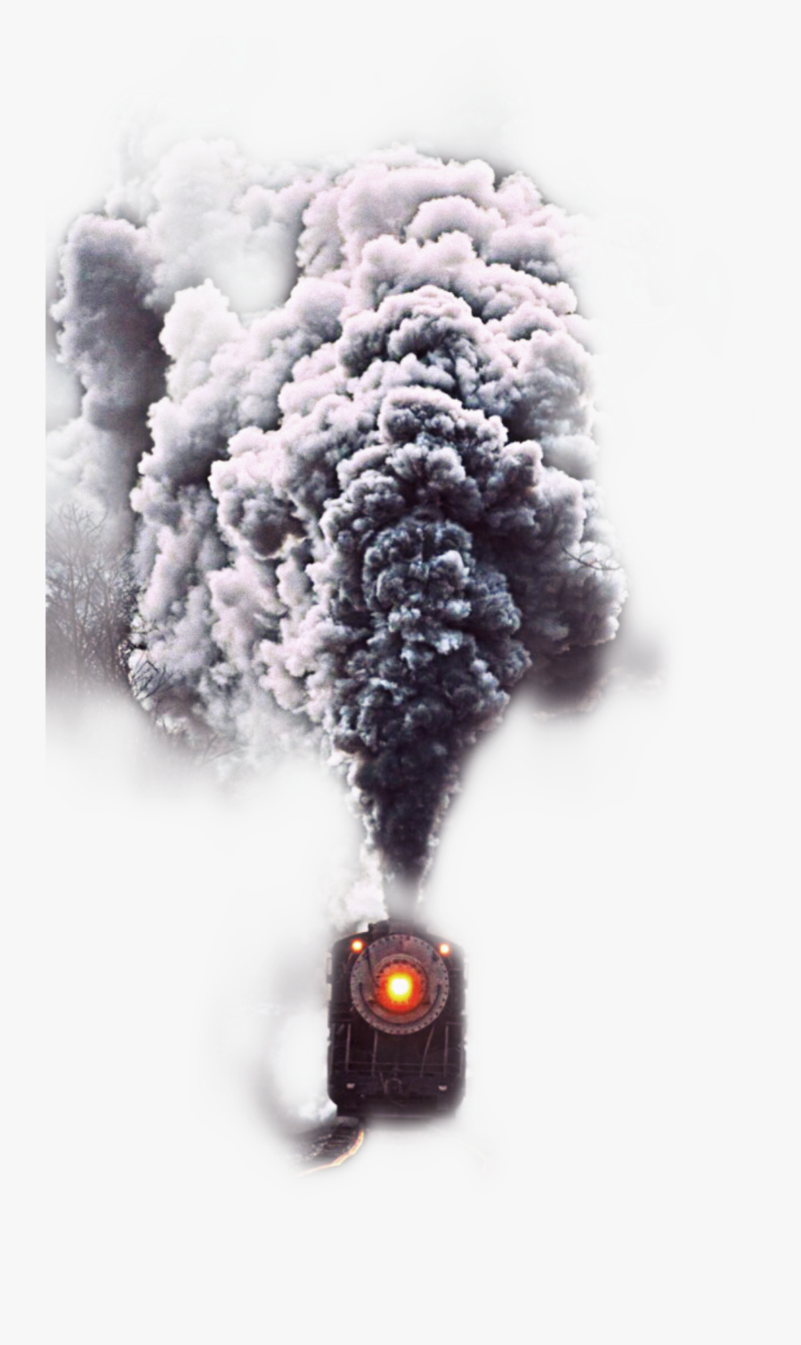 #train #smoke #effect #remix - Snow, Transparent Clipart