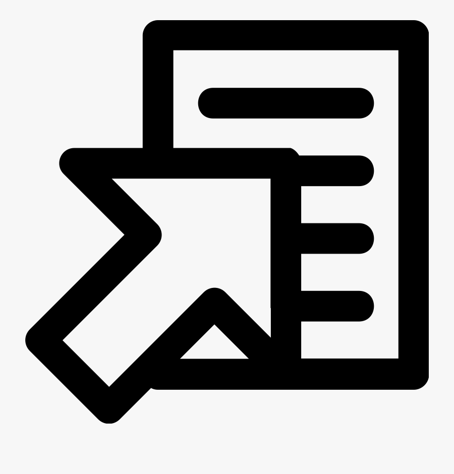 External Clipart Free For Download - Link To Document Icon, Transparent Clipart