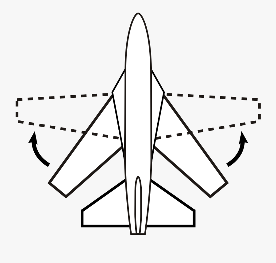 Wing Svg Angle - Wing Sweep, Transparent Clipart